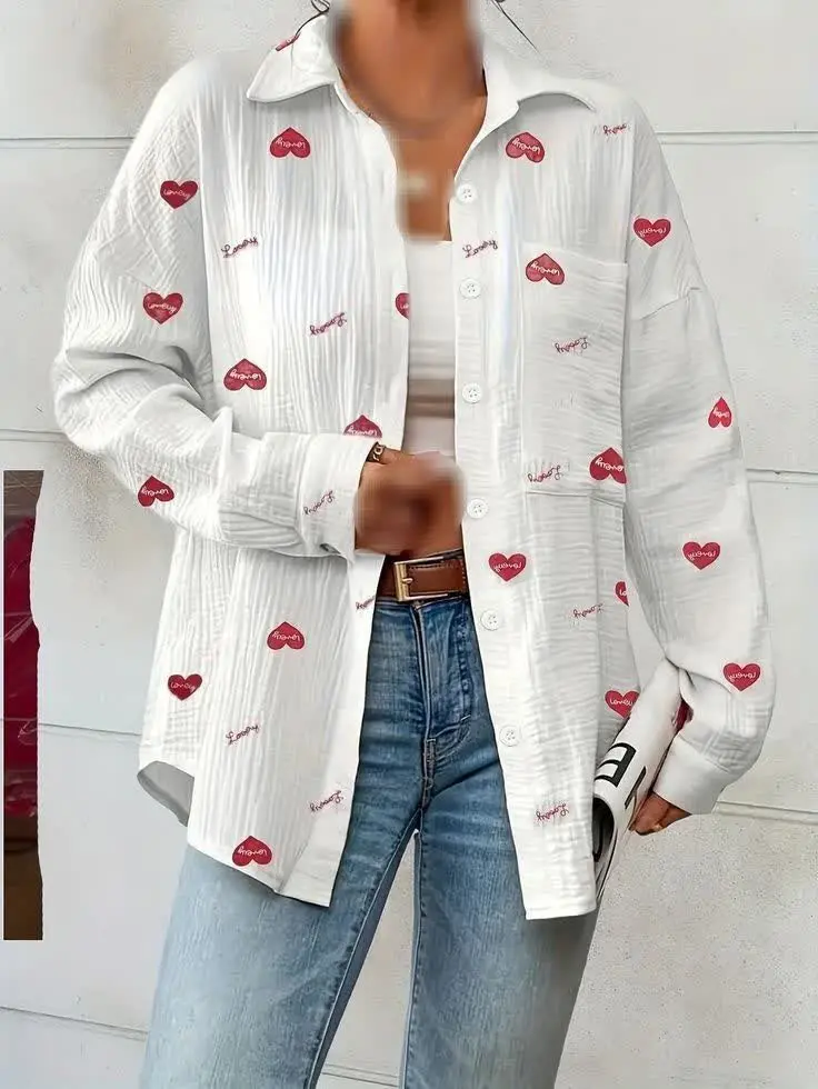 شومیز مانتویی طرحدار قواره آزاد فانتزی وارداتی 
