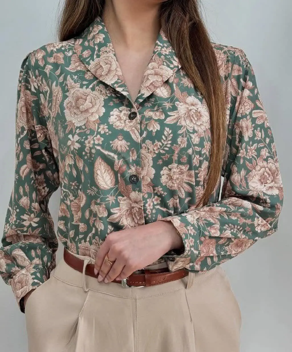 قد شومیز: دکمه ها باز و بست...