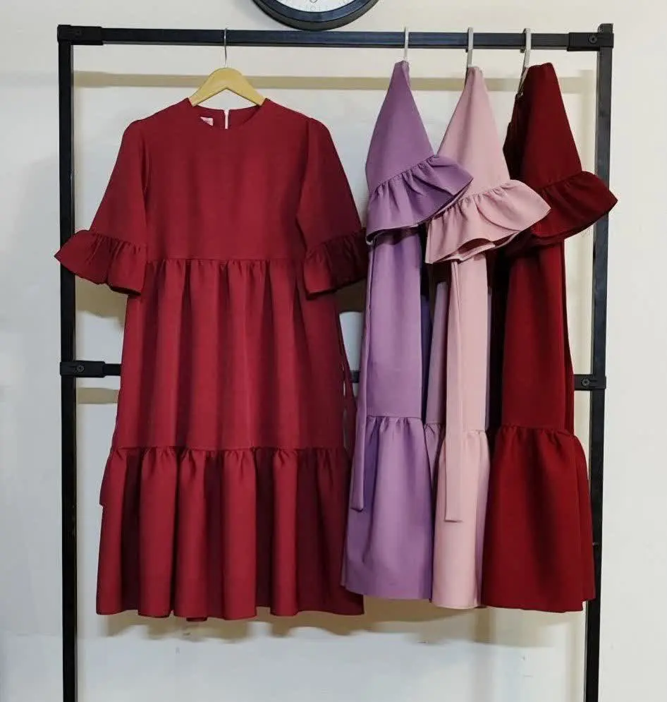 اگه دخترت عاشق پیراهنای بلند و پرنسسیه …. اگه دنبال یه کار شیک و خاص میگردی ….. به هیچ عنوان این مدل رو از دست نده🤩🤩🤩
