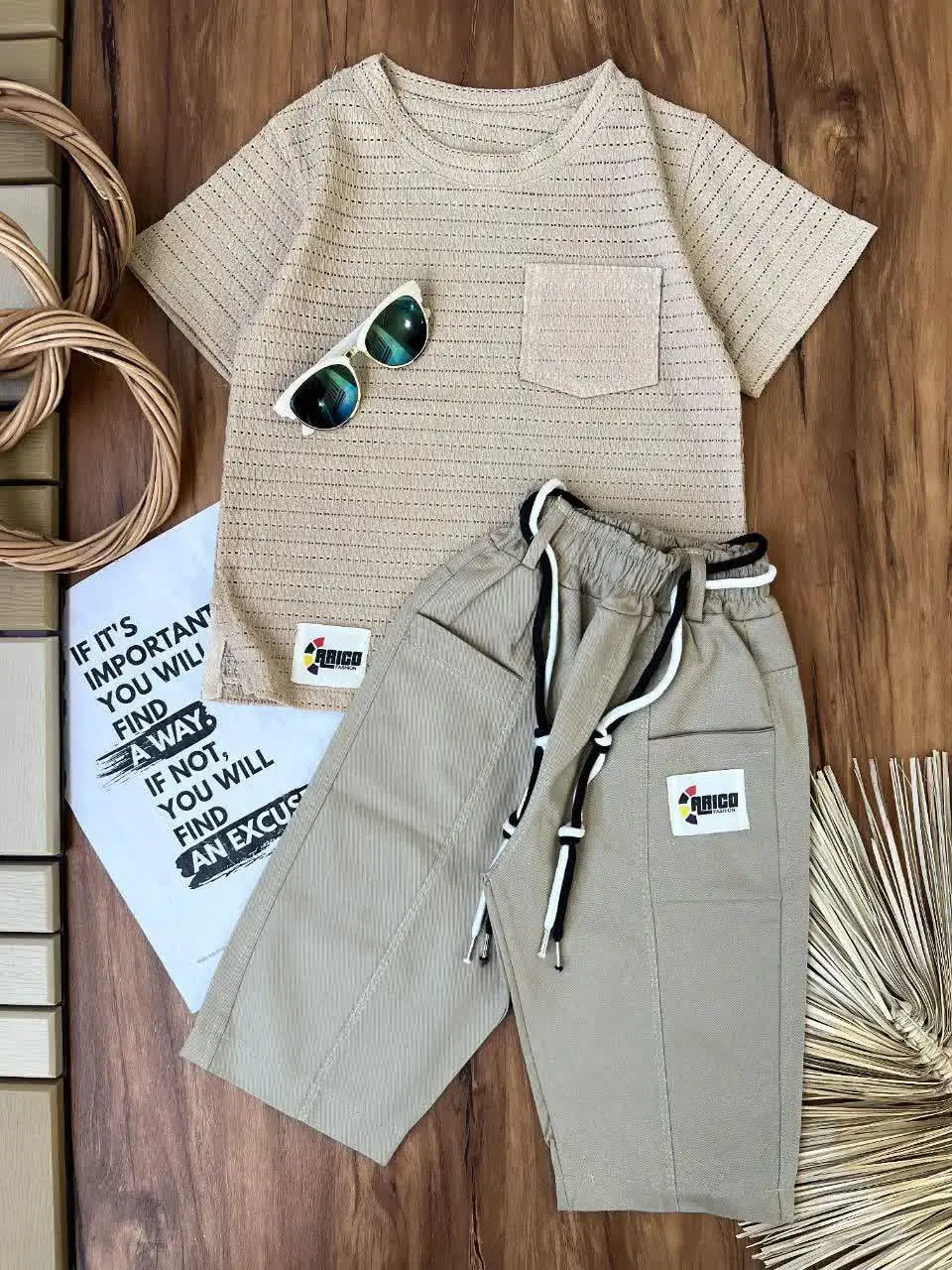 🎯 ست تیشرت شلوارک لاکچری