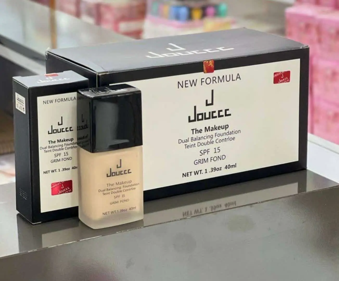 کرم پودر دوسه شیشه تخت Doucce