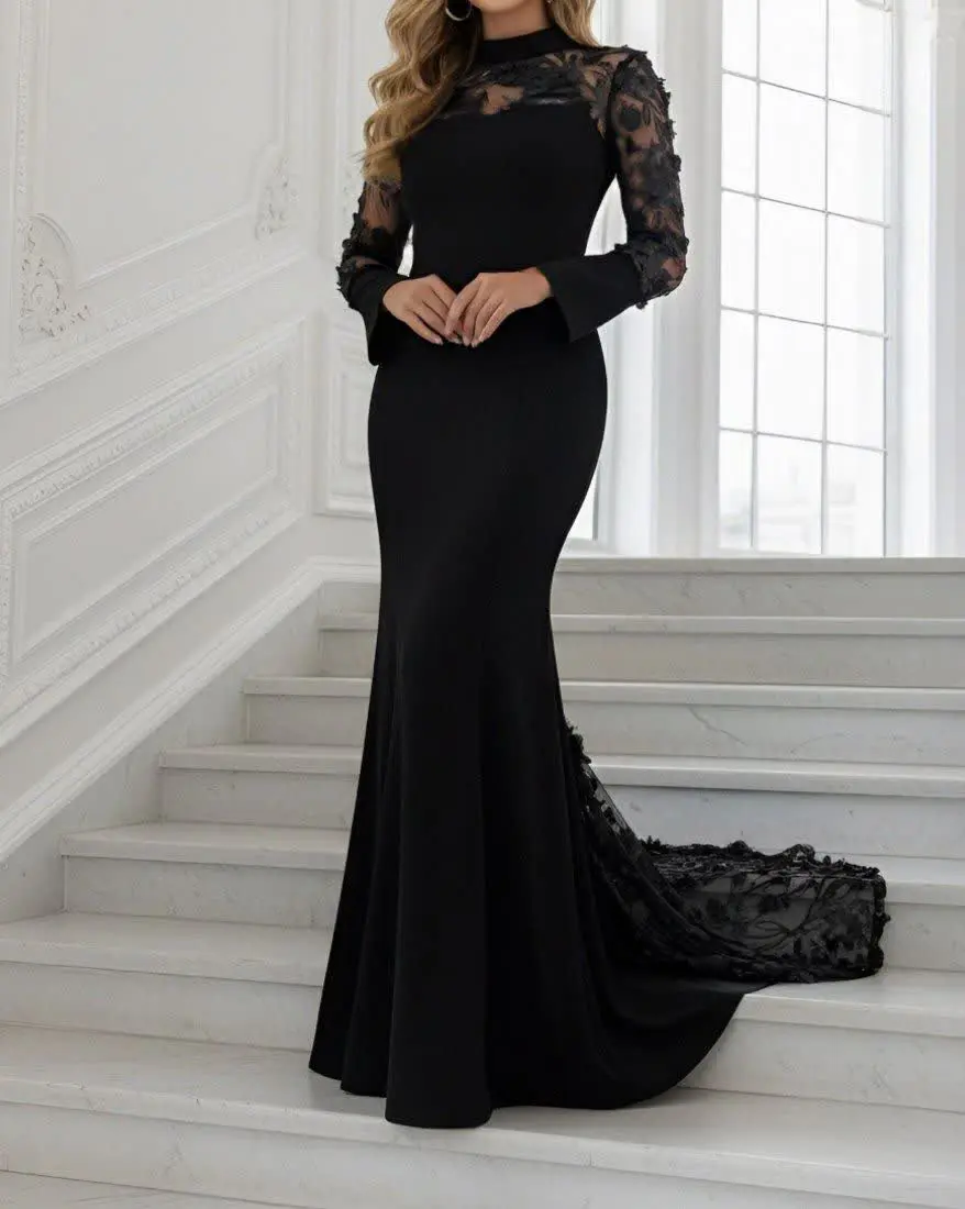 ⚜جنس: کرپ دالقیچ و اپلیک گل...