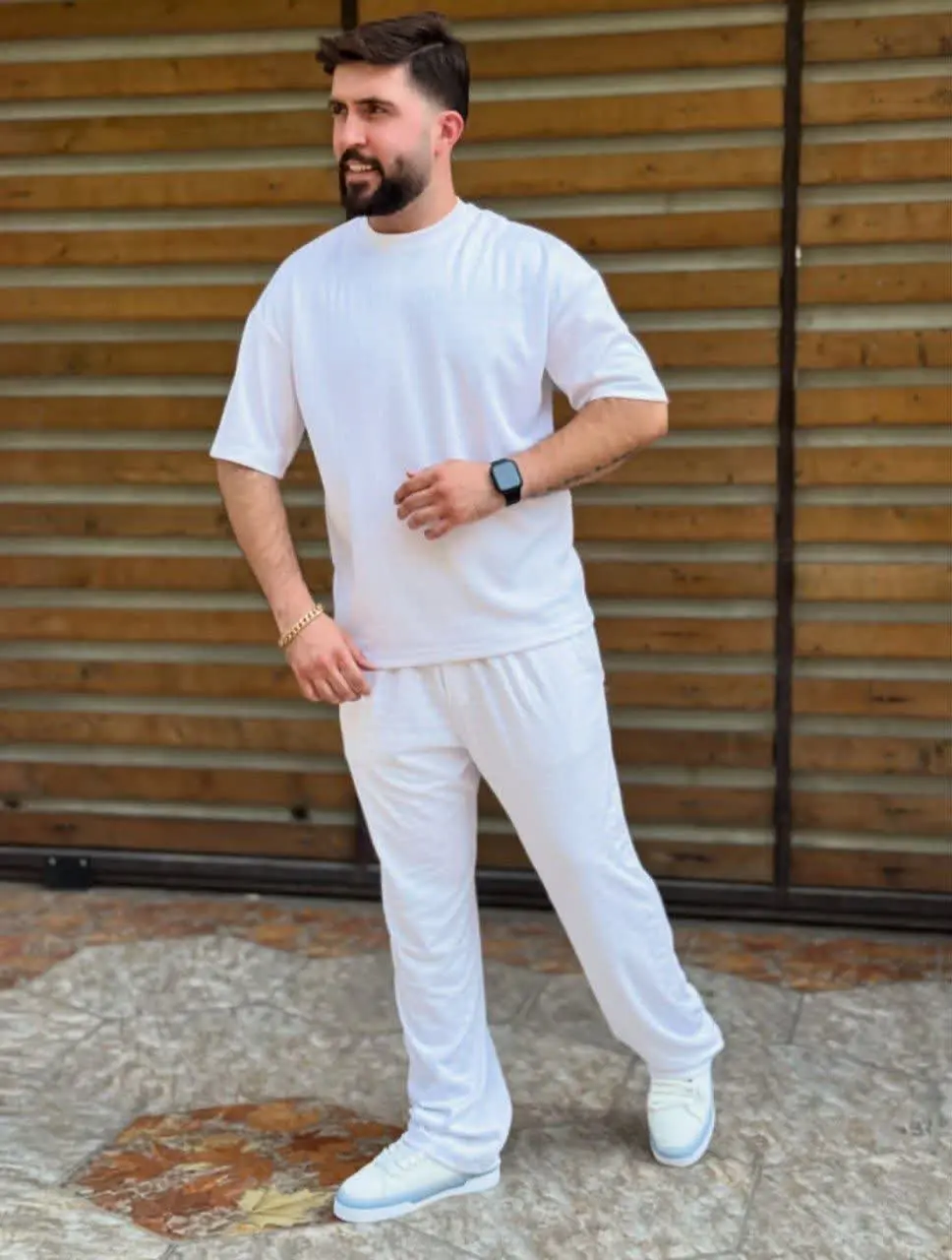 🖋نام: ست تیشرت شلوار مراکشی بیسکوییتی طرح دار جدید، شیک و خفن پرفرووووش 💣💣💣
