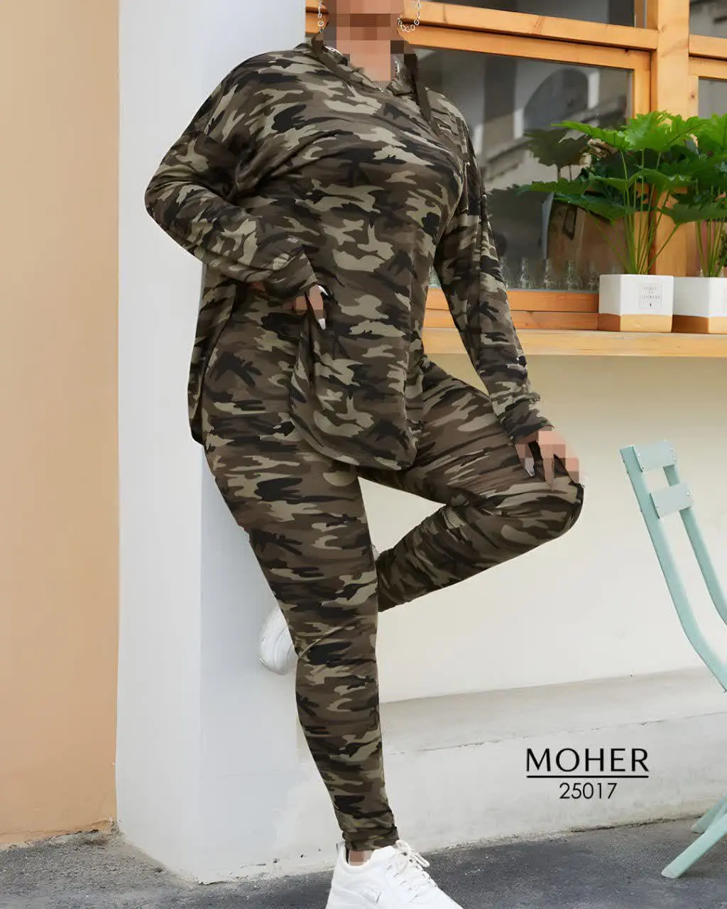 ست هودی و شلوار سایز بزرگ