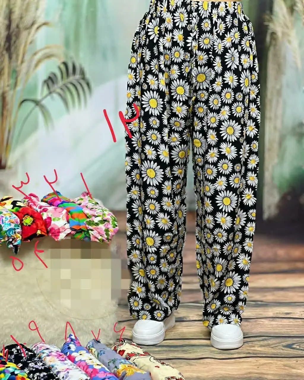 شلوار نخی قواره دار 😍
