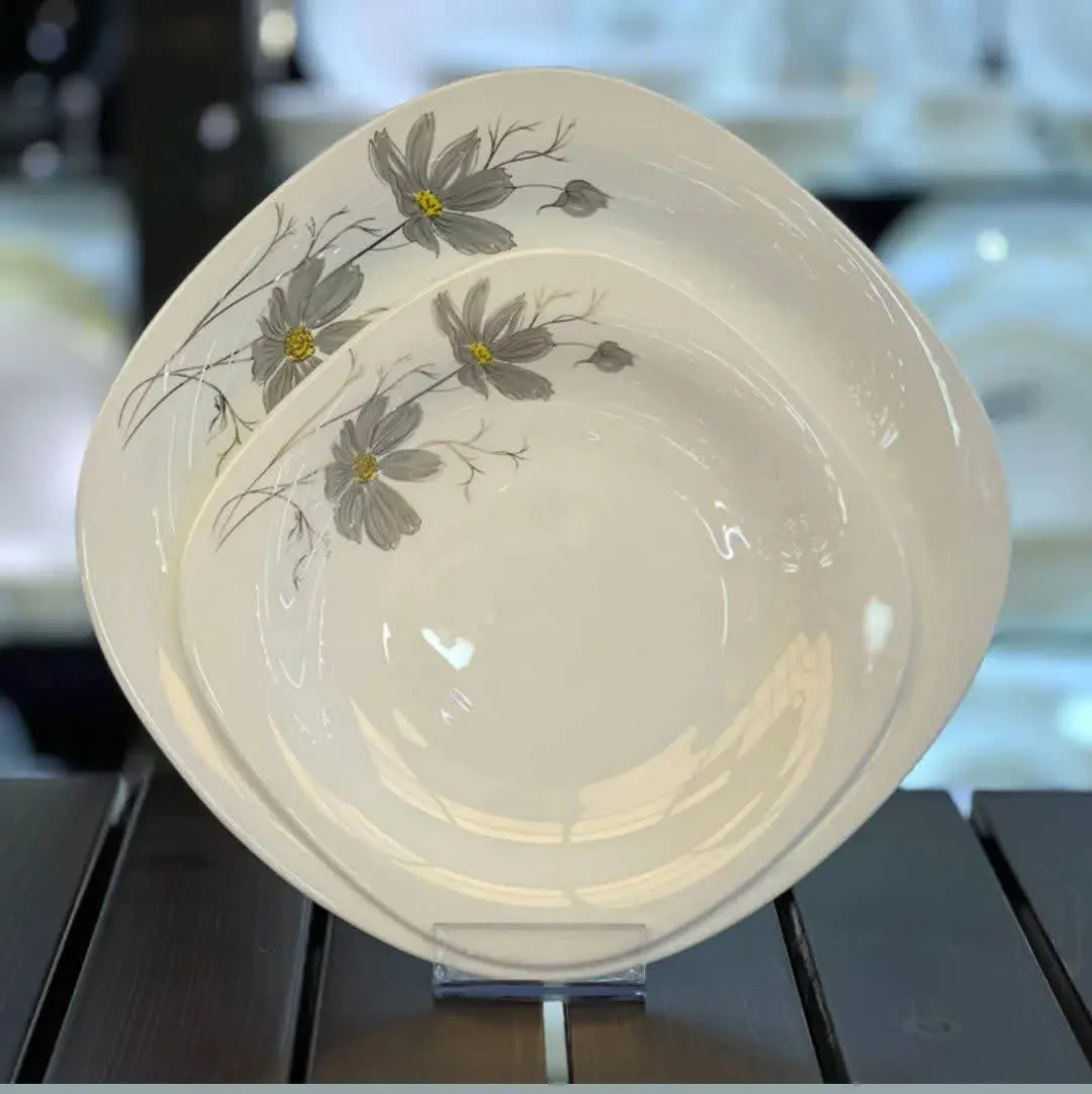 🌿طرح ژالین ساده بدون لب طلا