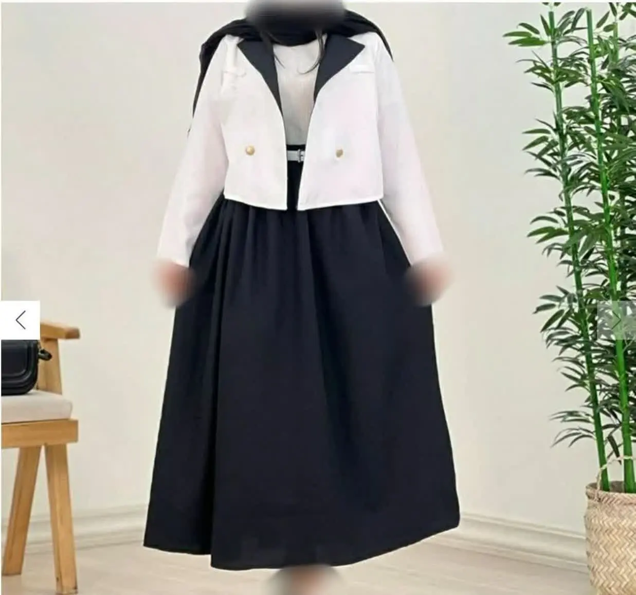 👚 نام: کت دامن زنانه ترکیبی 
