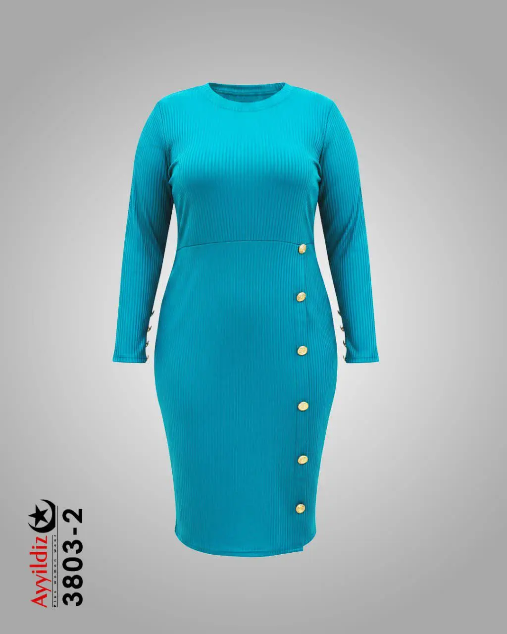 ✅تونیک آستین بلند راحتی سای...