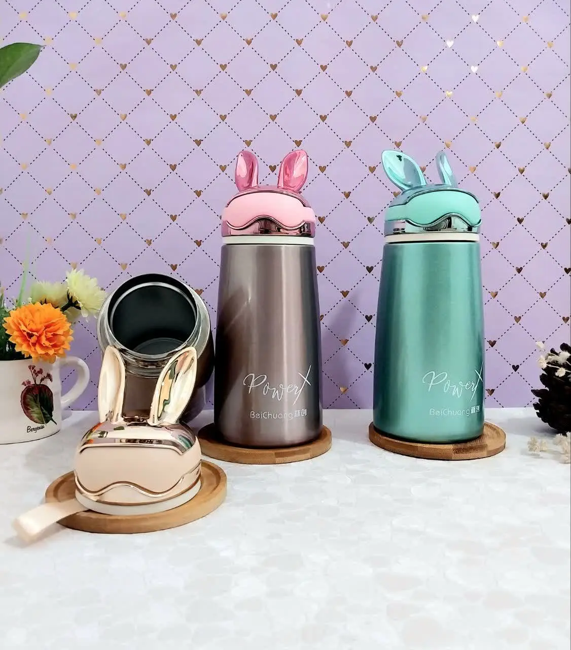 بطری استیل هلوگرامی 
