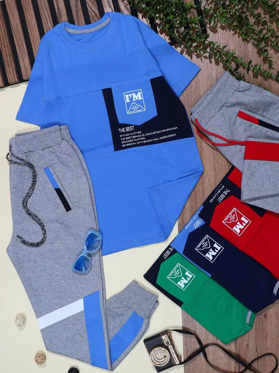 👕نام کالا: #تیشرت_شلوار ورزشی پسرانه
