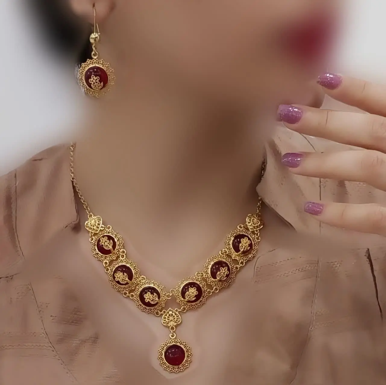 #سرویس طرح طلا فیروزه جدید✨✨
