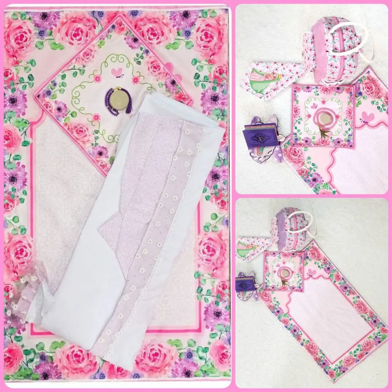 جانماز جشن تکلیف گل های بهشتی