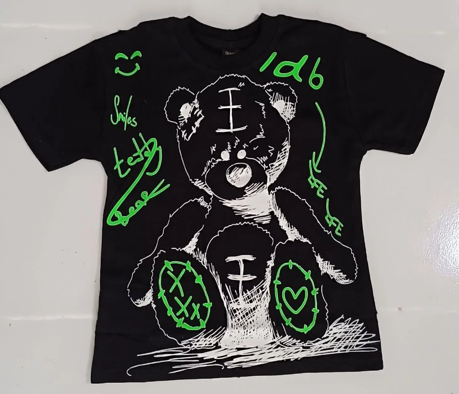 👚نام: تیشرت تک خرسی سبز✅
