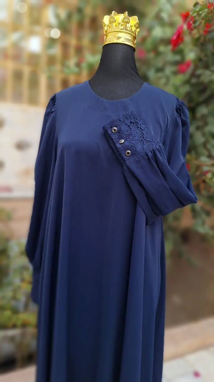 عبا‌های ساده‌ی آستین پف
