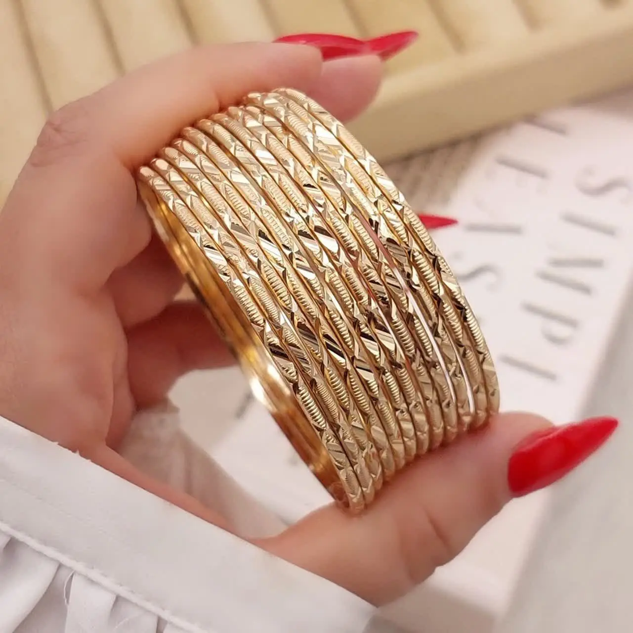 النگو ۲میل طلا روس جدید😍