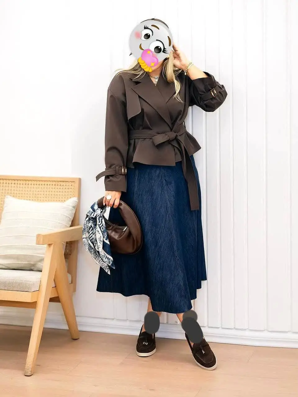 👚نام: ست کت دامن پاییزه مهراس