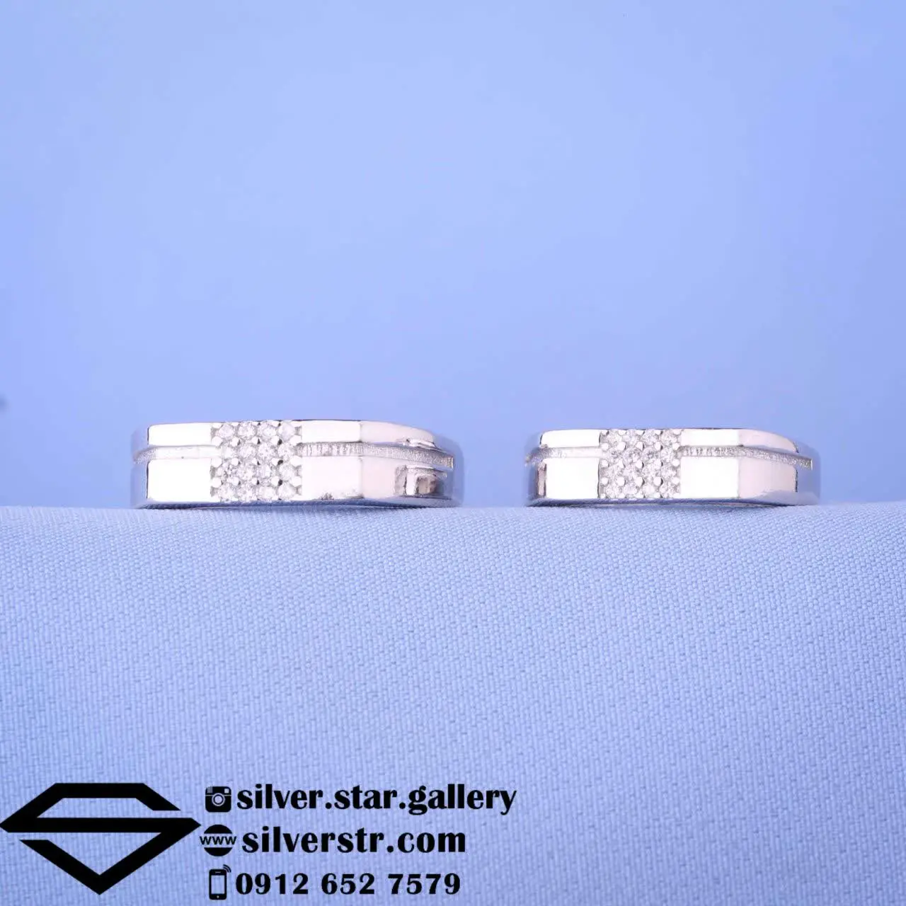 💑 حلقه #ست نقره کد ۵۱۳
