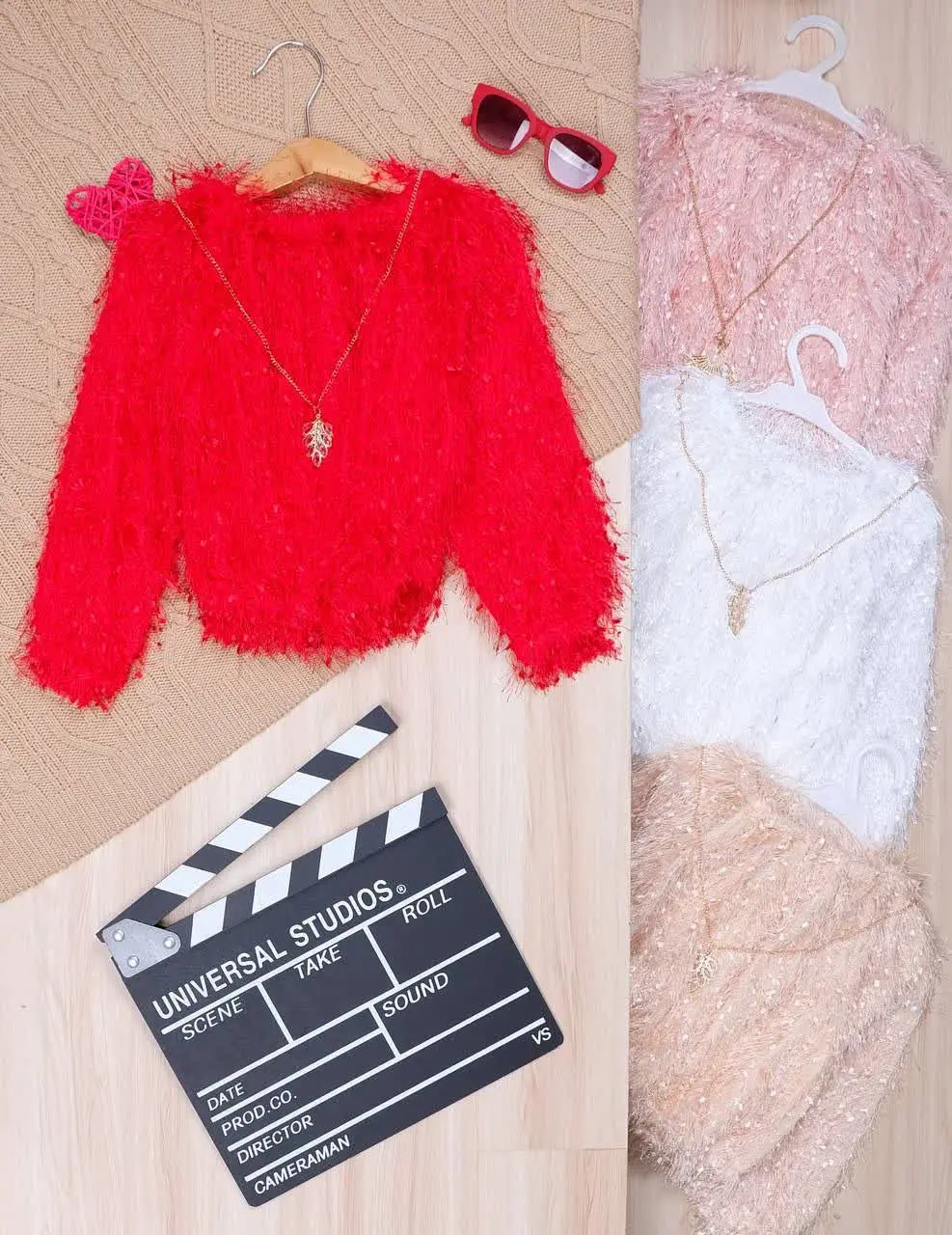 👫شومیز تک مجلسی یقه کش دار پرز بلند👫
