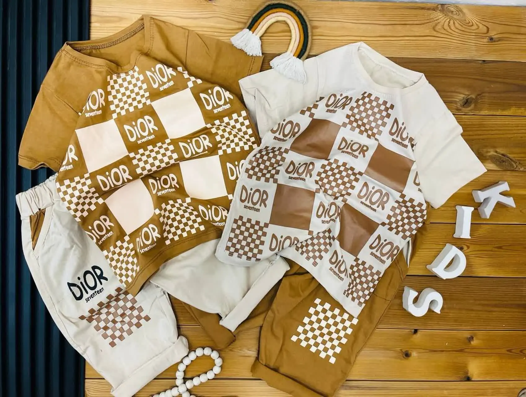 تی شرت شلوار قواردار پنبه سوپر 
