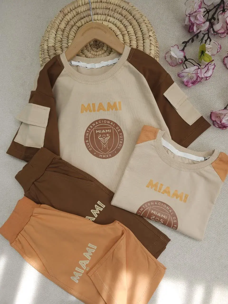 تیشرت شلوارک پسرانه Miami
