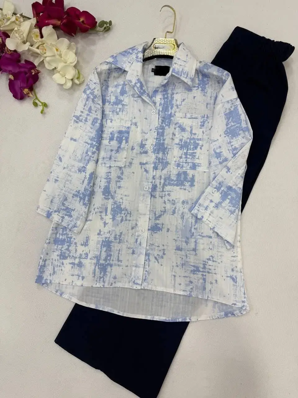 🌷نام: شومیز شلوار باران