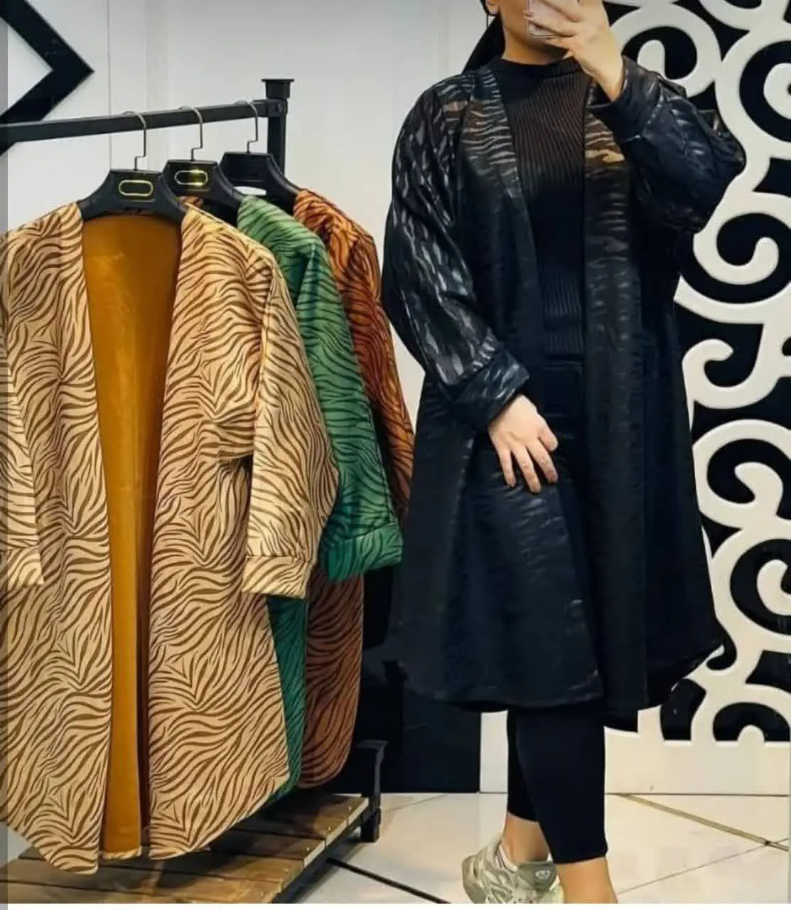 🎀مانتو کیمونو پاییزه