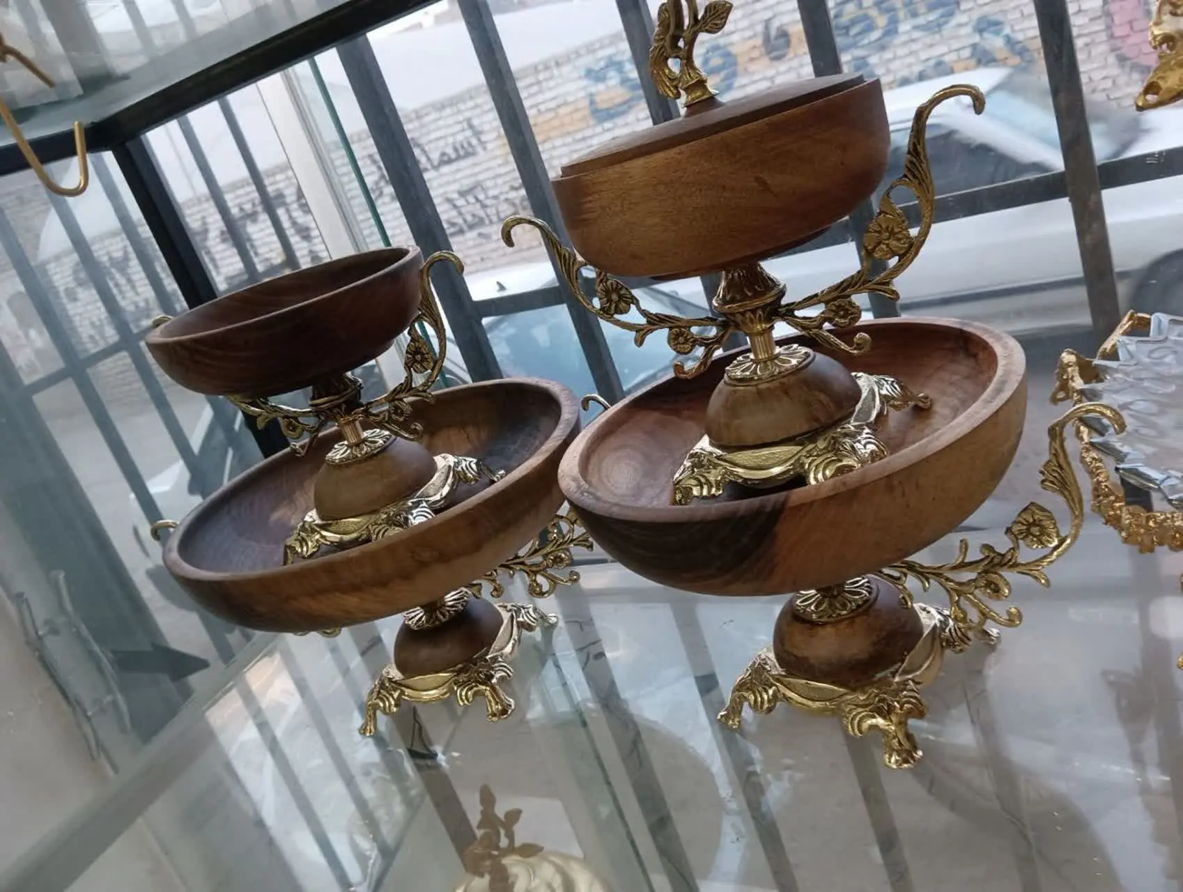 #سرویس پذیرایی چوب ۴تیکه🍓
