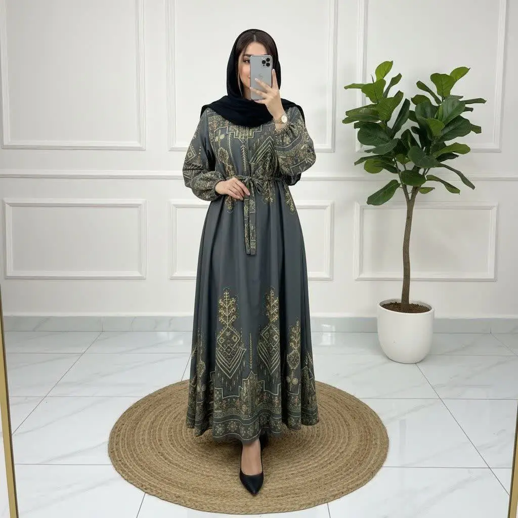 پیراهن ماکسی کتیبه 🖤 🌈