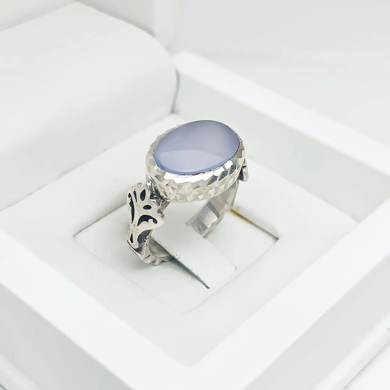 انگشتر نقره مردانه رکاب کاردست