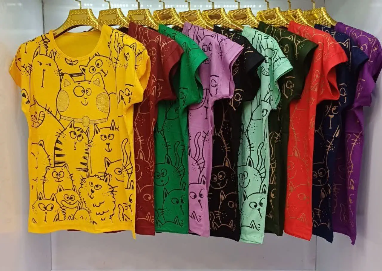 🍃 تیشرت نگینی 
