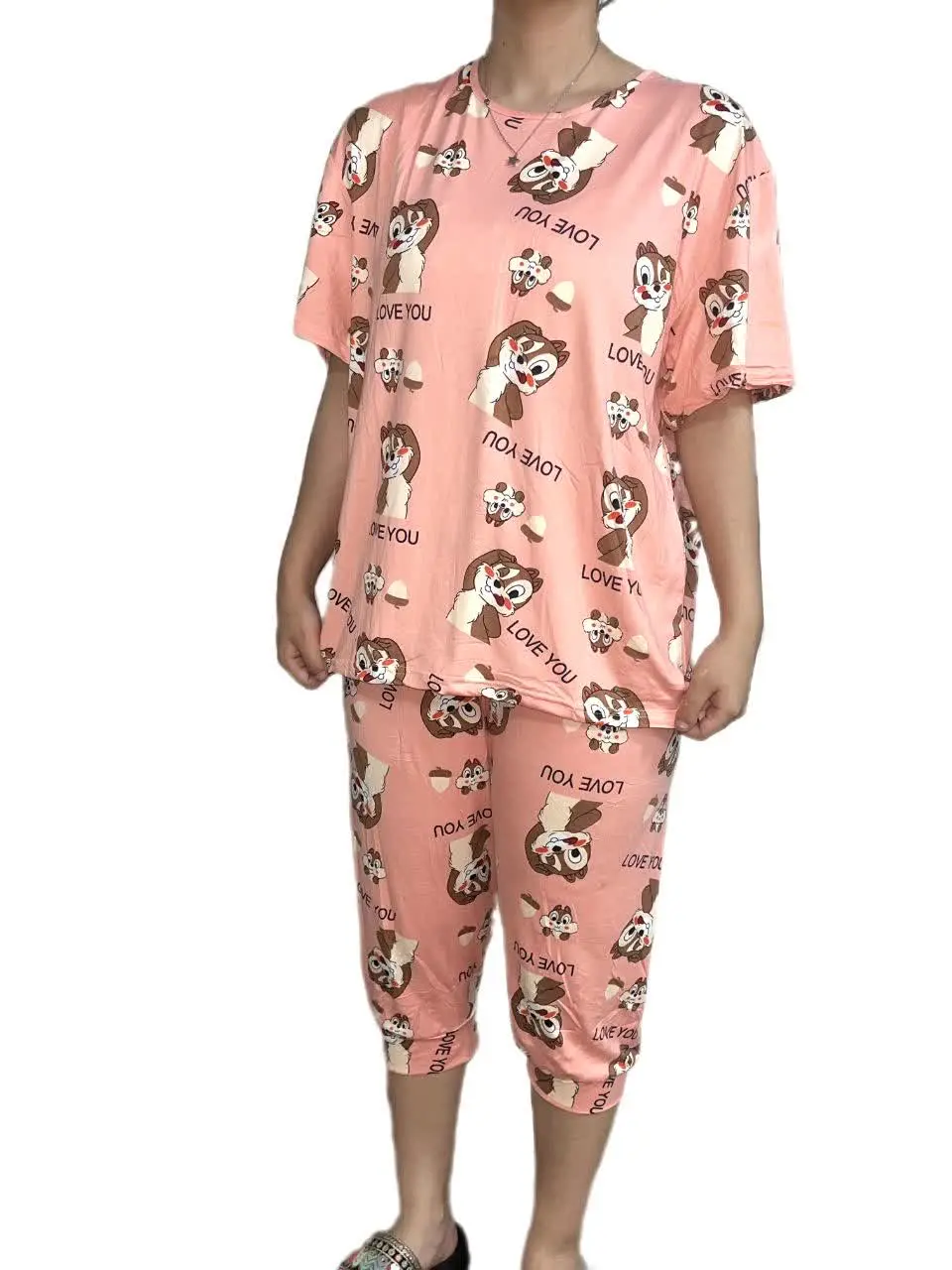 ست تیشرت و شلوار خانگی😊 
