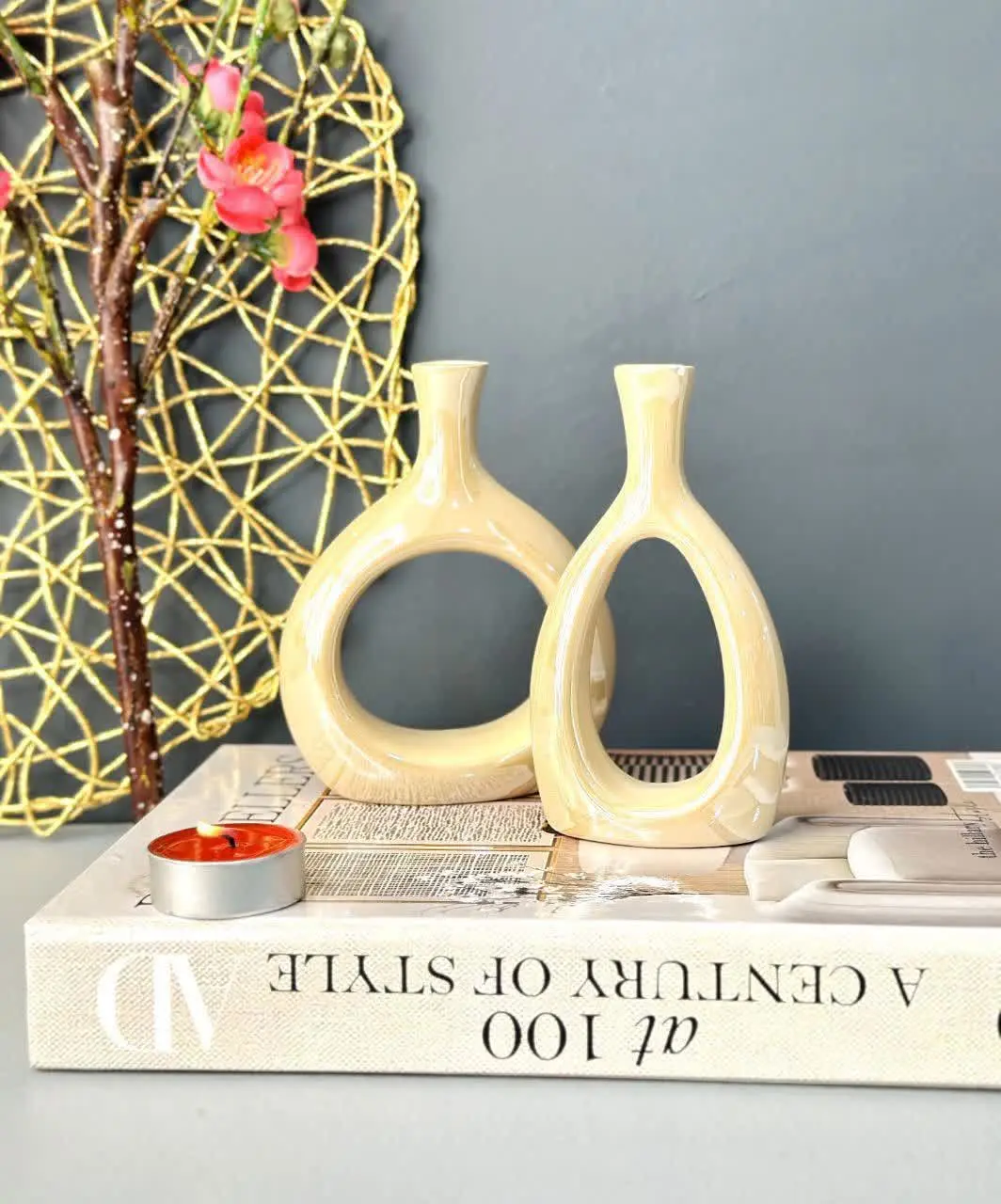 💥گلدان مینیمال لاستر💥