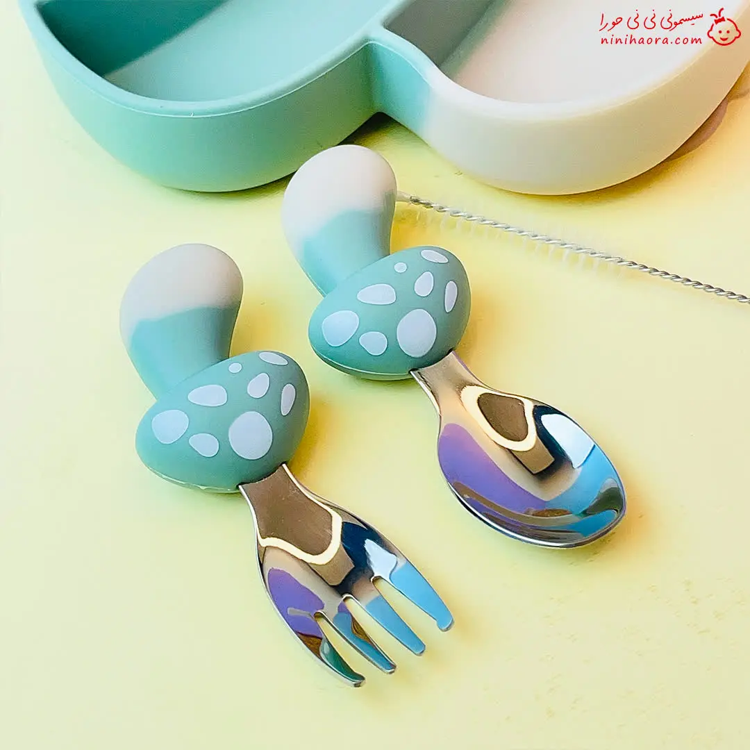 بشقاب غذا خوری تقسیم شده