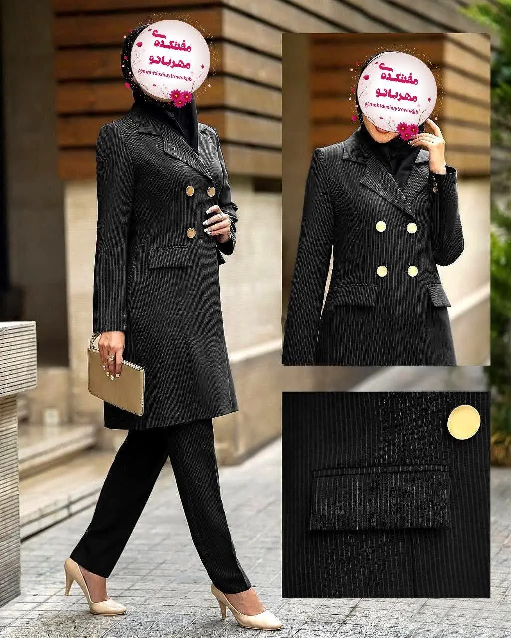 نام: ست مانتو شلوار اداری دیپلمات
