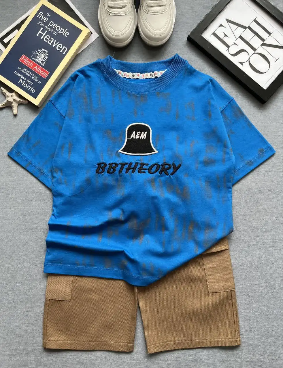 تیشرت شلوار کلاه ✅