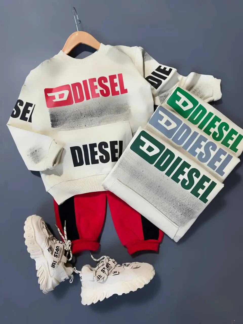 بلوز شلوار پسرانه جنس پنبه...