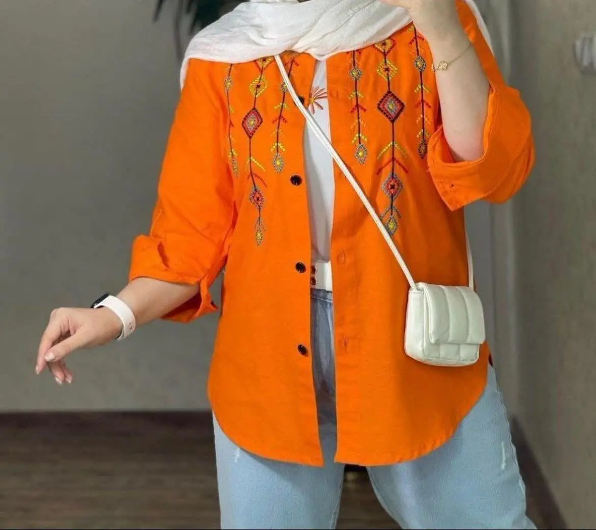 ببینید چه مدل شیک و خاصی اومده 🫣 از اون مدلهایی که همه طرفدارشن بسیار خنک و راحت 😘
