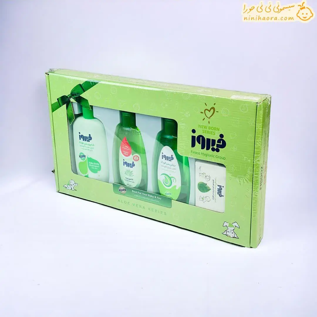 جعبه هدیه ست آلوئه ورا فیروز