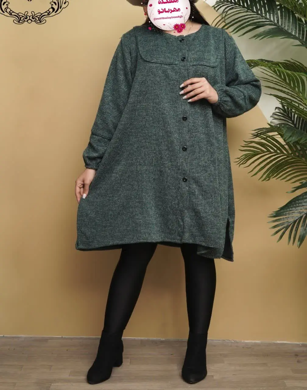 مانتو ترکیبی مغزی دوزی😍
