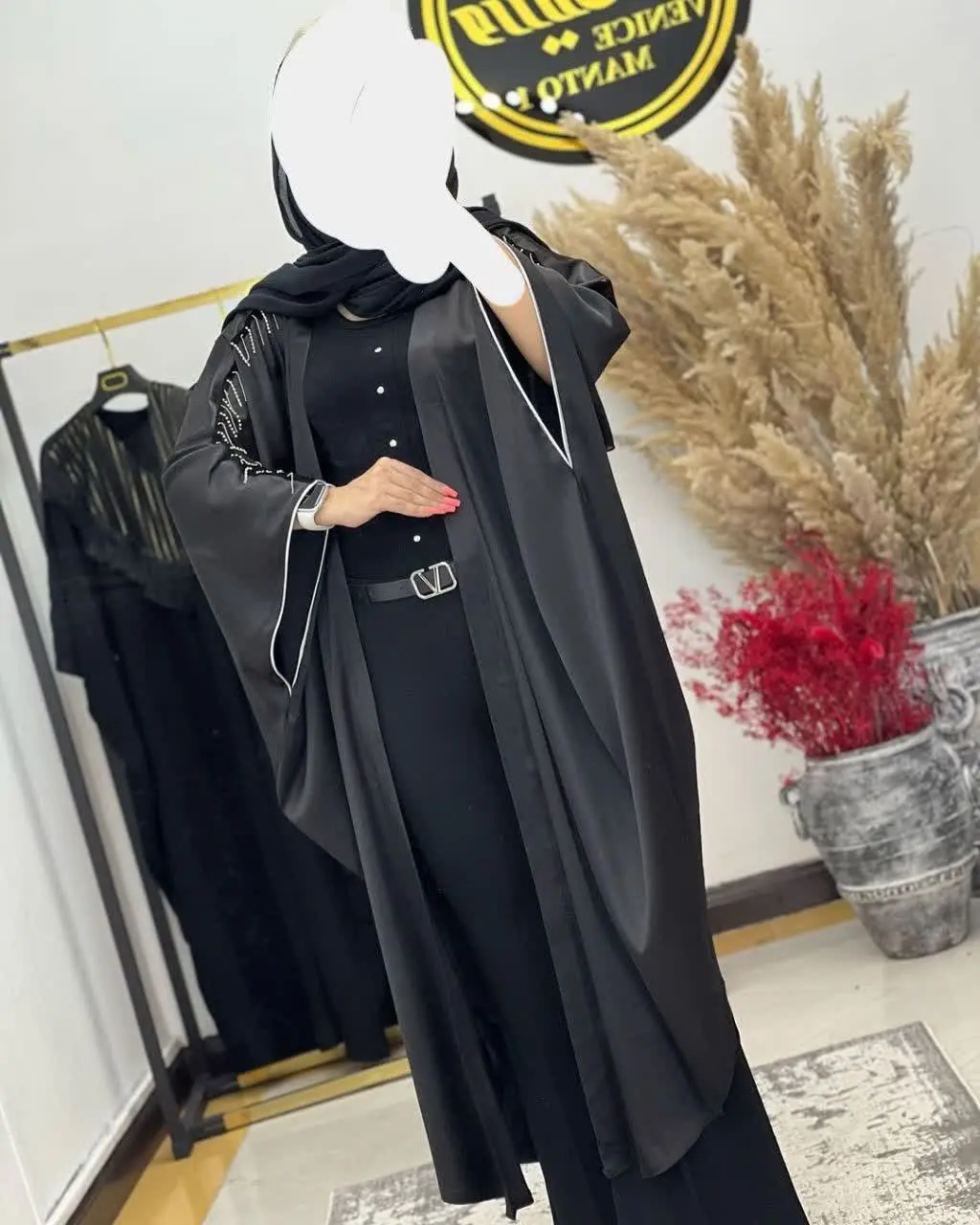 🖋نام: مانتو عبایی ساتن
