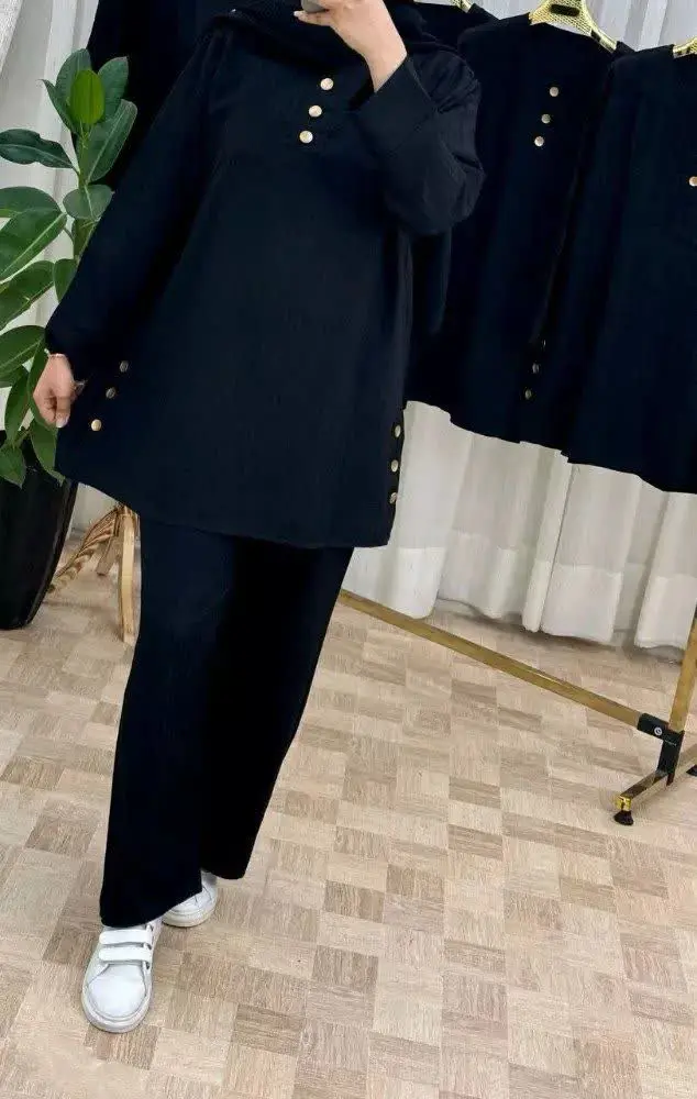 نام: تونیک شلوار بغل دکمه
