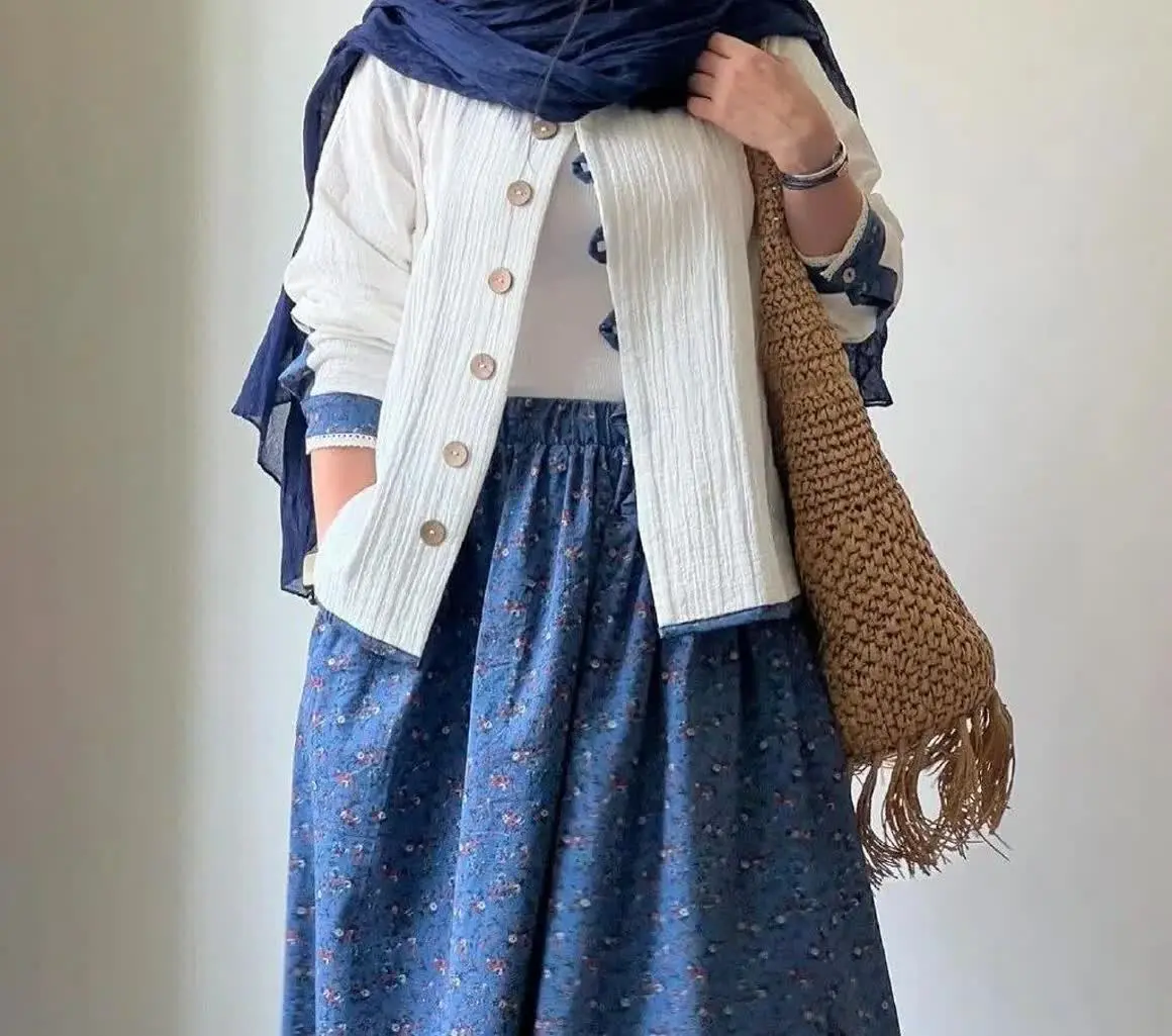 ط🍃نام: ست شومیز دامن آناهیل
