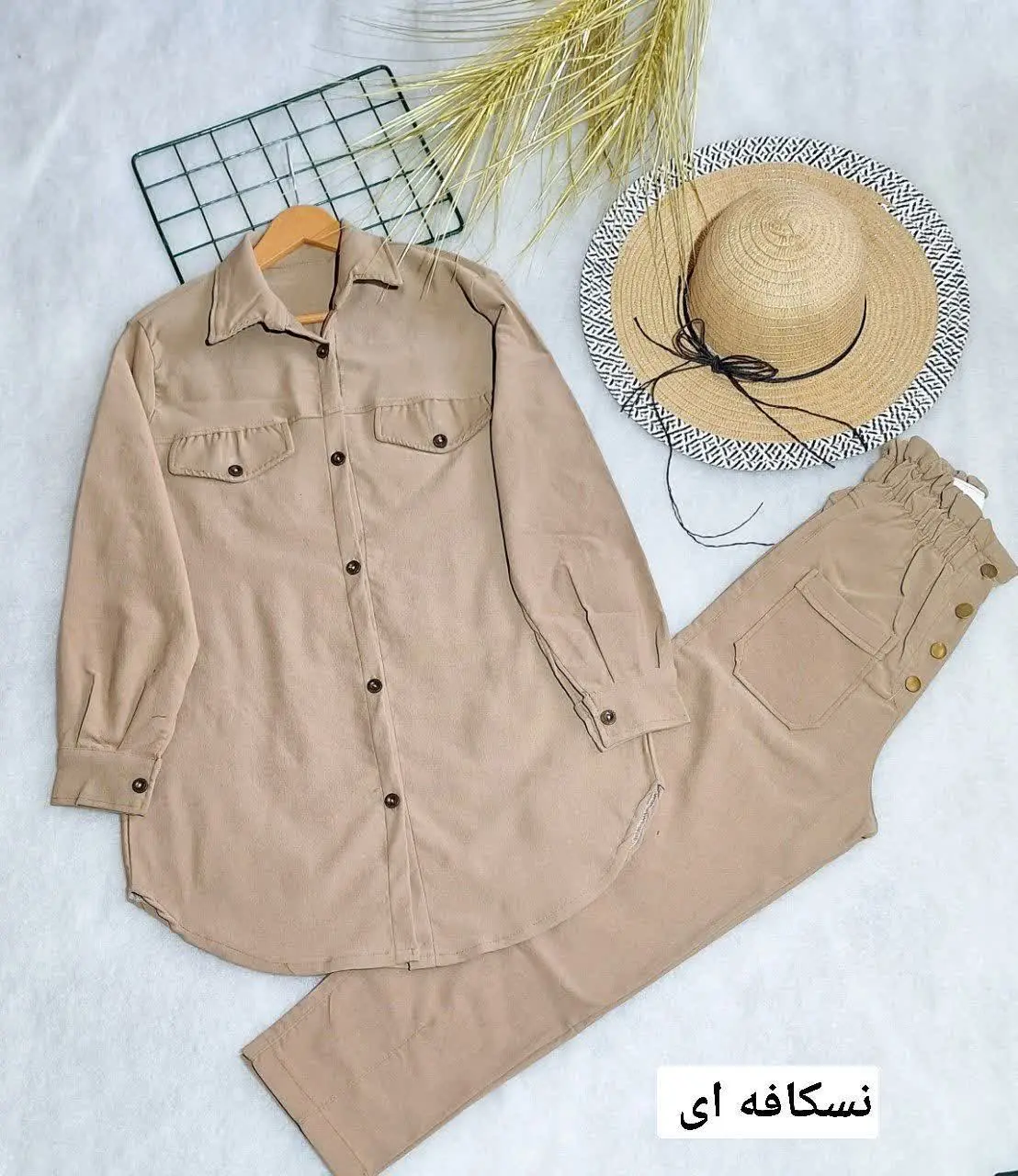 🖋نام: ست مانتو و شلوار مام استایل
