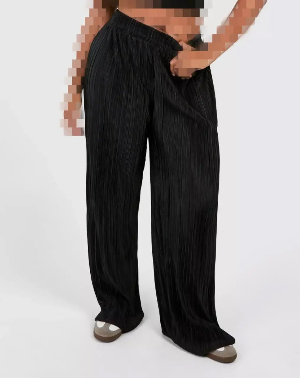 🔸 شلوار پلیسه ریز قواره بزرگ
