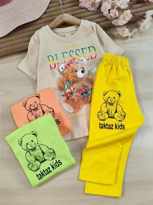 تیشرت شلوارک دخترانه