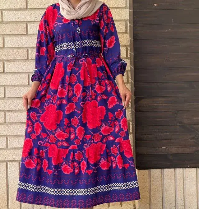 پیراهن فلور یاسمن
