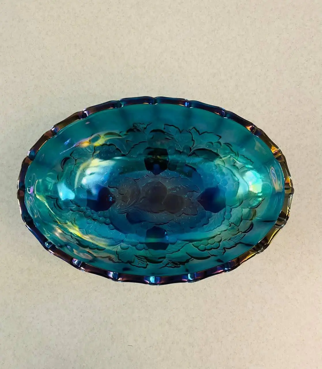 ظرف میوه خوری ایندیانا گلس آمریکایی قدیمی 
