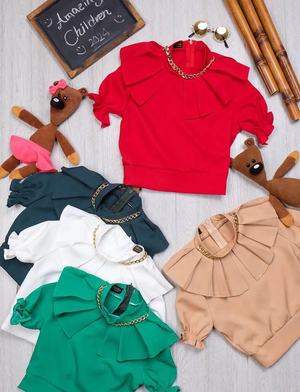 👫شومیز مجلسی شنلی پیله دار👫
