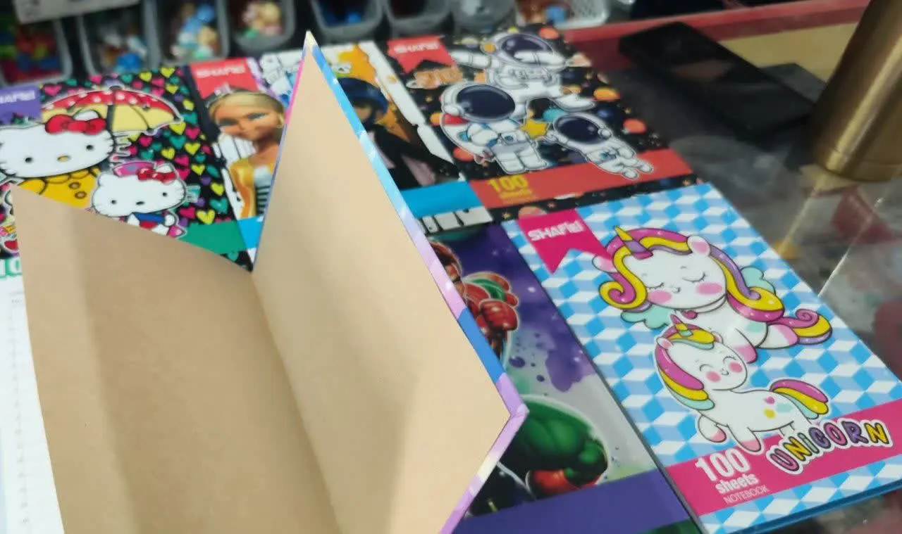 🌈دفتر ۱۰۰ برگ جلد آلبومی ضخ...