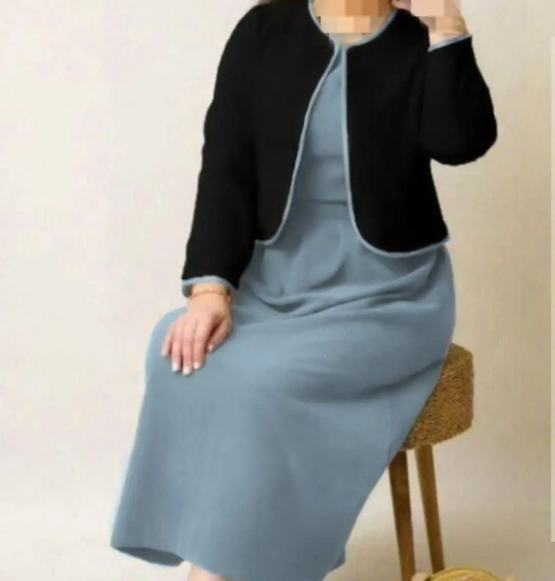 توضیحات (سارافون این مدل در قسمت جلو کمر برش داره 
